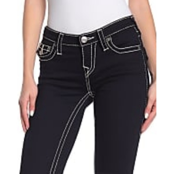 True Religion Denim - NWOT *RARE* True Religion Super T Black Jeans 27